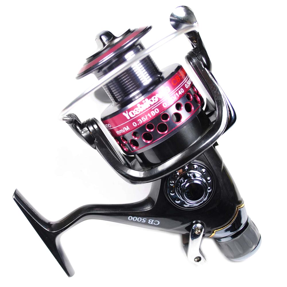 Yoshikawa Saltwater Spinning Reel Baitrunner Aluminum Spool 11 Ball Bearings CB5000